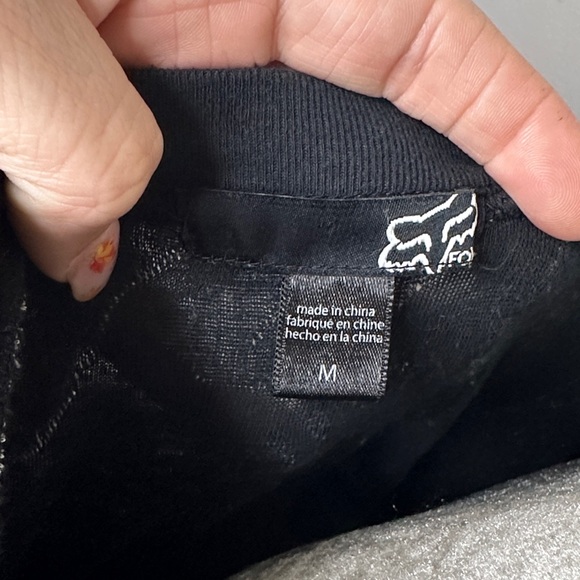 Fox Black and Gray Patterned Sweater - Picture 2 of 5